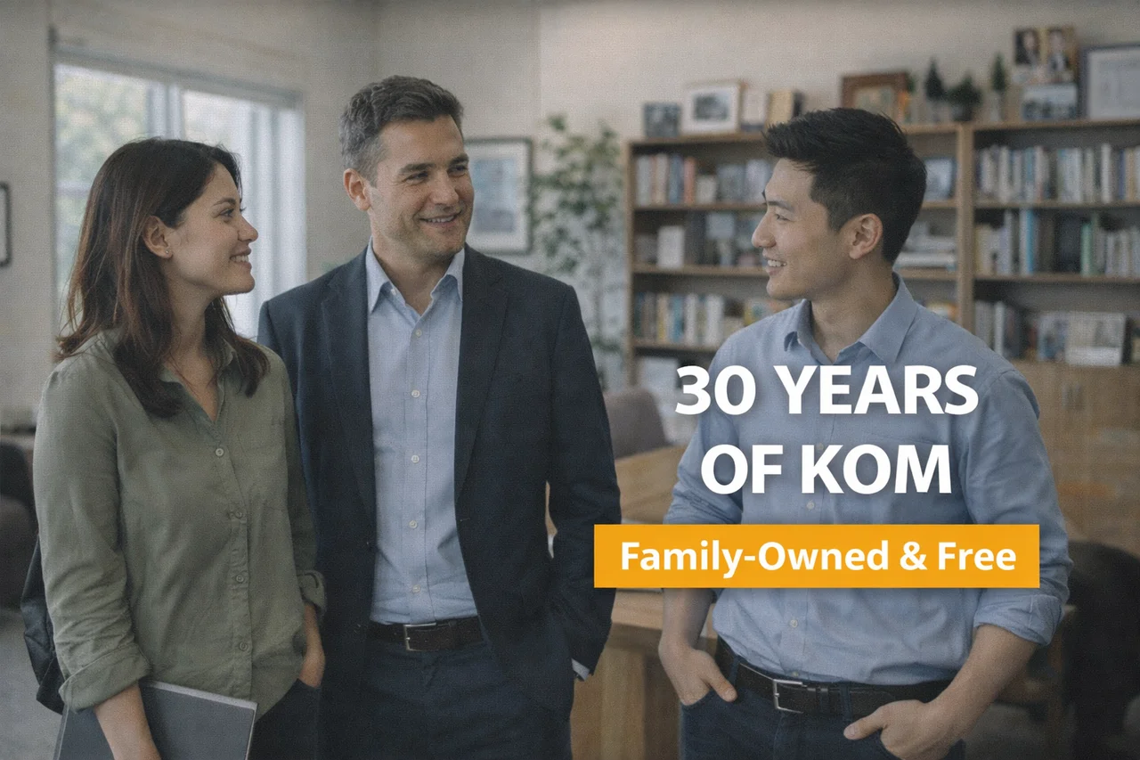Family-owned Canadian education consultants representing why KOM consultants reviews highlight long-term trust, legitimacy, and free support for students and parents.