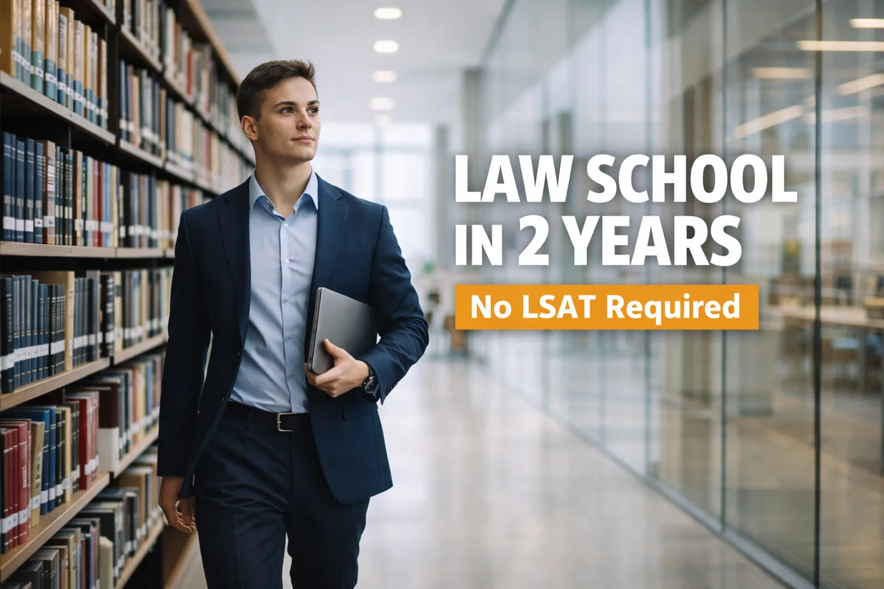 Canadian law student representing how a 2 year law degree UK or Australian pathway allows faster entry into the legal profession without the LSAT.